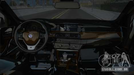 BMW M5 F10 Blek para GTA San Andreas