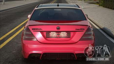 Mercedes-Benz S-Class w221 [Red] para GTA San Andreas