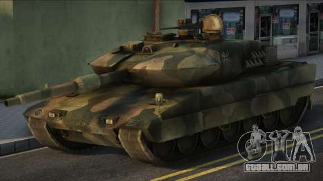 Leopard 2A6 from Battlefield 2: Euro Force para GTA San Andreas