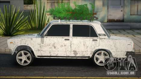 VAZ 2105 com uma árvore de Natal para GTA San Andreas