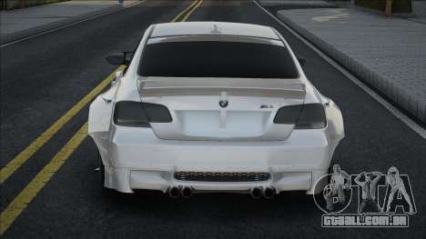 BMW M3 E92 [White] para GTA San Andreas