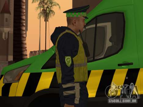 Inspetor do Centro de Gerenciamento de Tráfego para GTA San Andreas