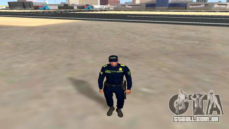 Patrulheiro da Polícia da Colômbia 2024 para GTA San Andreas