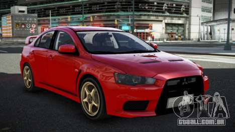 Mitsubishi Lancer Evolution X NKG para GTA 4