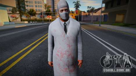 Máscara facial de cientista alemão o Científico  para GTA San Andreas