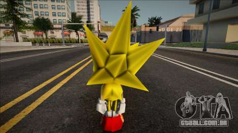 Sonic R Skin - Super Sonic para GTA San Andreas