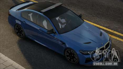 BMW F90 Blue para GTA San Andreas