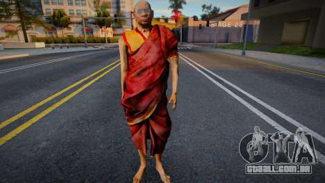 Monk Tibetan o Monje tibetano Version 2 Tunica d para GTA San Andreas