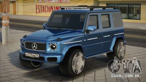 Mercedes-Benz EQG CCD para GTA San Andreas