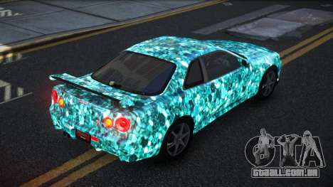 Nissan Skyline R34 PNZ S11 para GTA 4