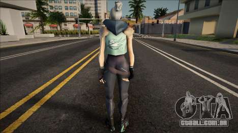 Jett Valorant para GTA San Andreas