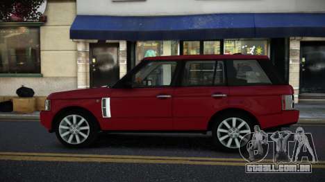 2008 Range Rover Supercharged V1.1 para GTA 4