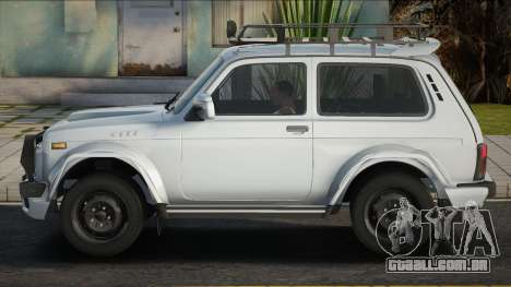 Lada Niva White para GTA San Andreas