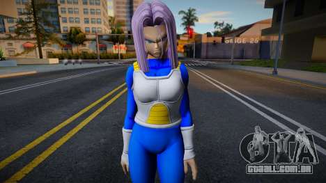 Trunks Del Futuro Mujer para GTA San Andreas