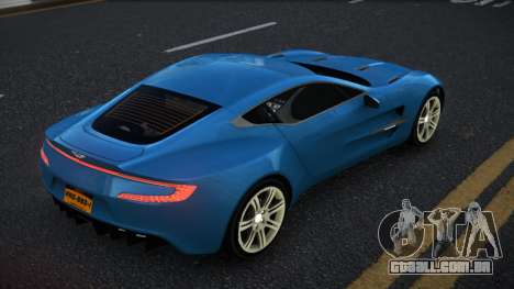 Aston Martin One-77 NJ para GTA 4