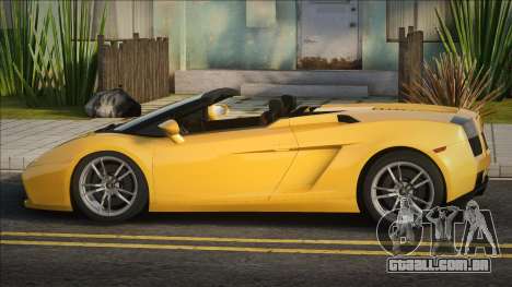 Lamborghini Gallardo Cab para GTA San Andreas