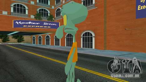 Squidward (Spongebob) Skin para GTA Vice City