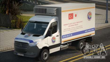 Mercedes Sprinter Mobil Saglık Aracı Modu para GTA San Andreas