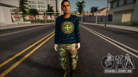 Stone Island Man para GTA San Andreas