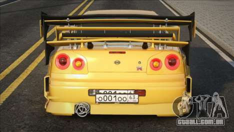 Nissan GT-R R34 Tun para GTA San Andreas