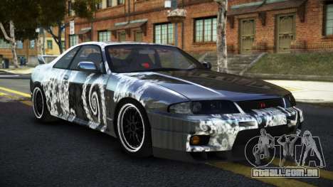 Nissan Skyline R33 LT-R S11 para GTA 4