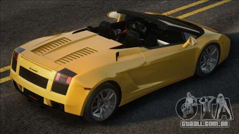 Lamborghini Gallardo Cabrio para GTA San Andreas