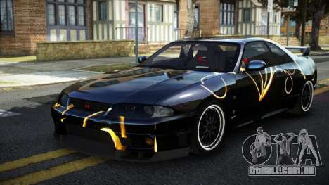 Nissan Skyline R33 LT-R S8 para GTA 4