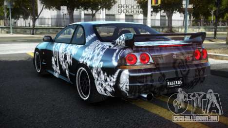 Nissan Skyline R33 LT-R S11 para GTA 4