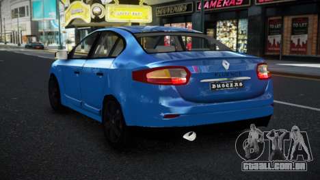 Renault Fluence FZ para GTA 4