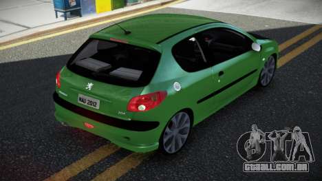 Peugeot 206 SV para GTA 4