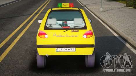 Daewoo Matiz Taxi Yellow para GTA San Andreas