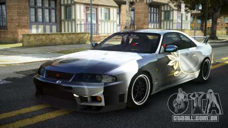 Nissan Skyline R33 LT-R S10 para GTA 4