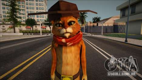 Puss In Boots o el gato con botas version vaque para GTA San Andreas