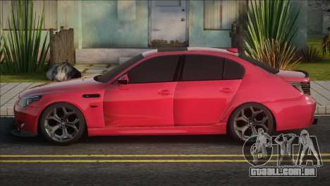 BMW M5 E60 Red para GTA San Andreas