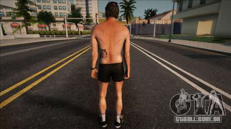GTA V Trevor Shirtless Adidas Shorts para GTA San Andreas