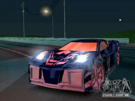 Reverb de: Hot Wheels Acceleracers para GTA San Andreas