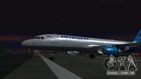 Airbus A321 Metrojet Kogalymavia para GTA San Andreas