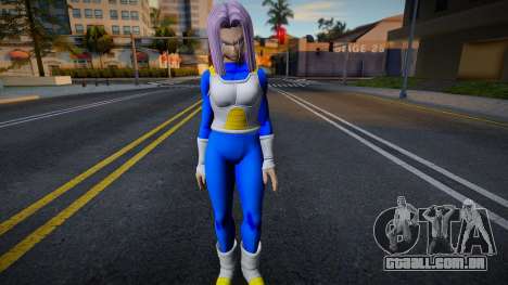 Trunks Del Futuro Mujer para GTA San Andreas