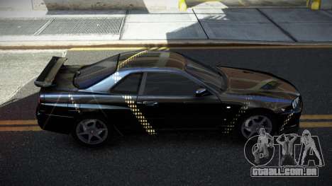 Nissan Skyline R34 PNZ S14 para GTA 4