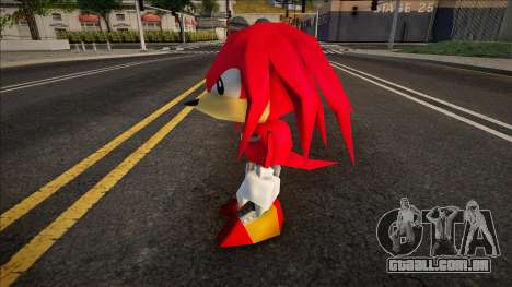 Sonic R Skin - Knuckles para GTA San Andreas