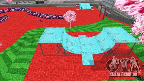 Skate Park colorido para GTA San Andreas
