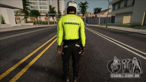 Sahin Motorize Trafik Timleri Kasklı Pele para GTA San Andreas