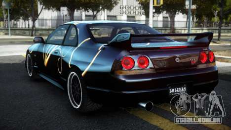 Nissan Skyline R33 LT-R S8 para GTA 4