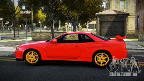 Nissan Skyline R34 PSC para GTA 4