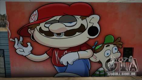 Mural Day Out Mario para GTA San Andreas