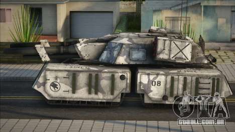 X-66 Mammoth Tank (with Arctic camouflage) from para GTA San Andreas