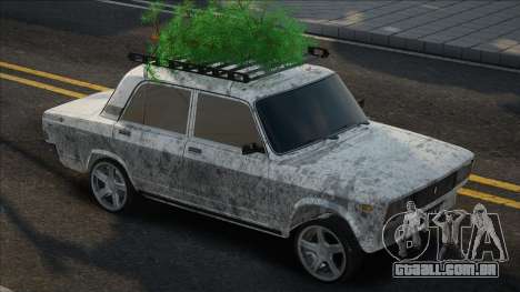 VAZ 2105 com uma árvore de Natal para GTA San Andreas