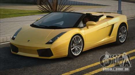 Lamborghini Gallardo Cabrio para GTA San Andreas