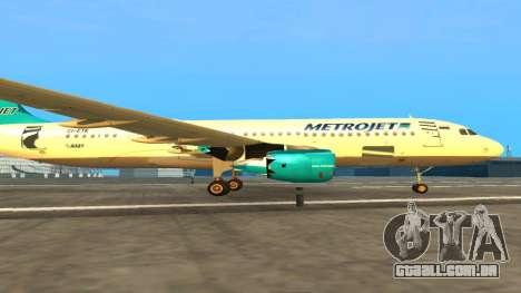 Airbus A321 Metrojet Kogalymavia para GTA San Andreas