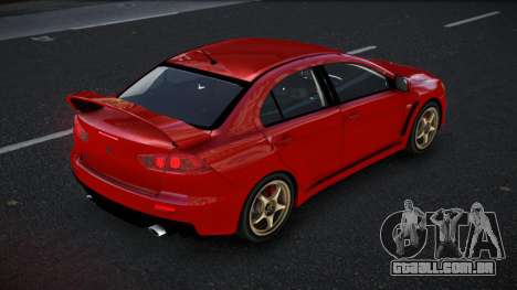 Mitsubishi Lancer Evolution X NKG para GTA 4